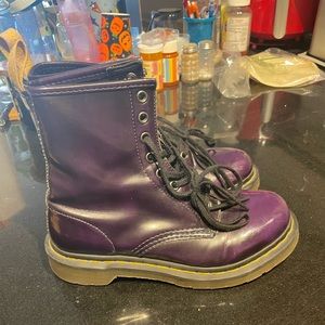 Purple Dr. Martens